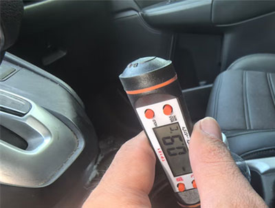vacuum insulated tumbler cold retention performance test data recording