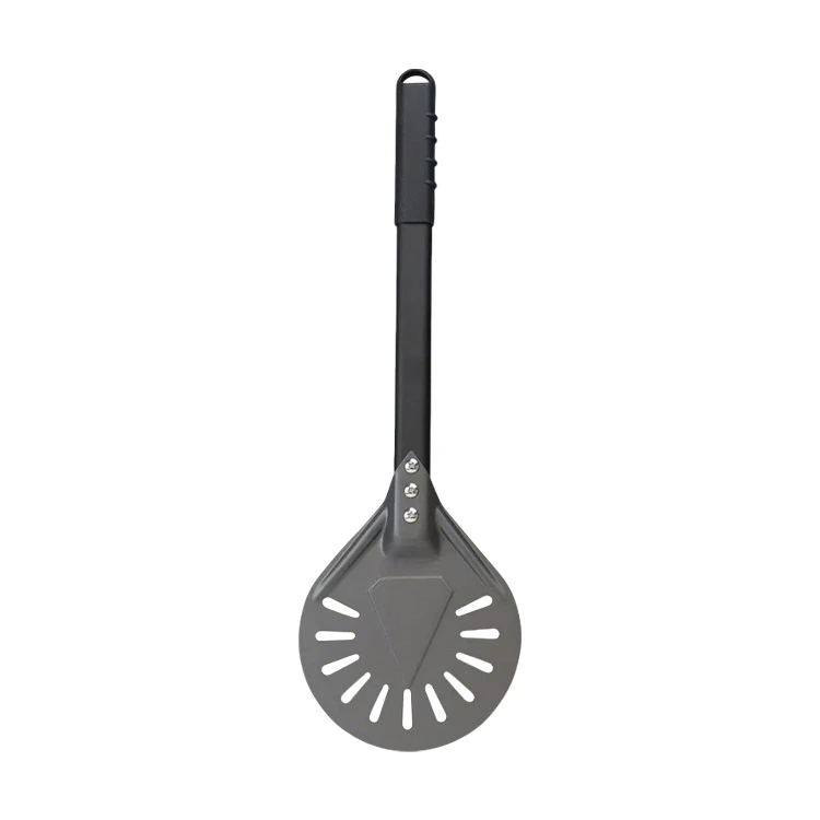 Cáscara giratoria para pizza de metal perforado